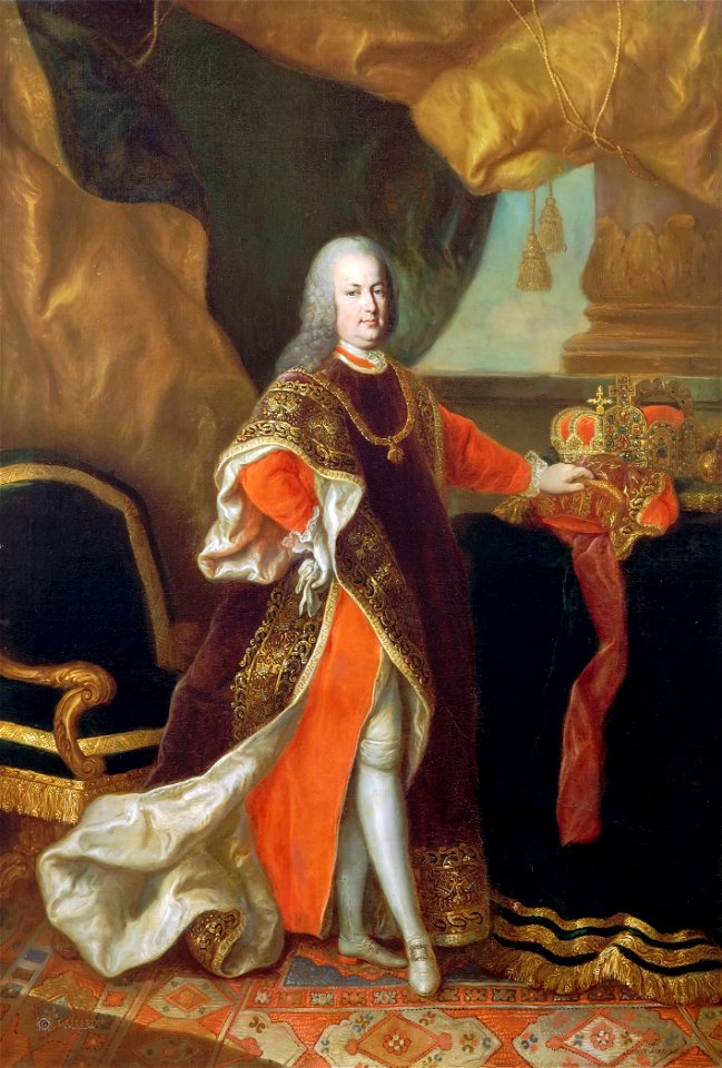 Kaiser franz I als Ritter im Orden vom Goldenen Vlies
