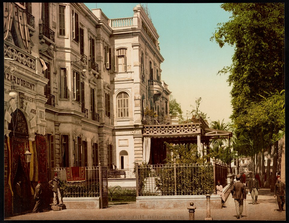 Kairo, Shepheard's Hotel LCCN2017657144