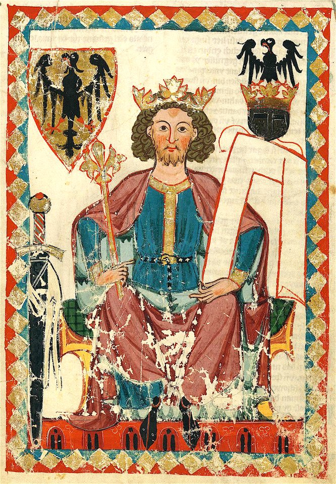 Kaiser Heinrich VI. im Codex Manesse (cropped)