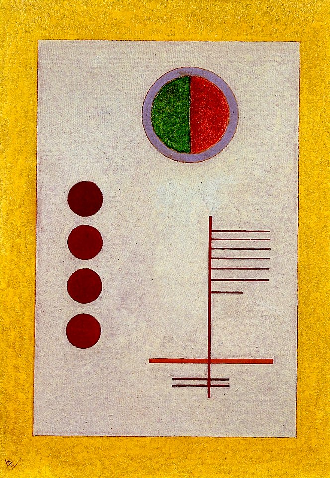 Kandinsky - Inflexible, 1929