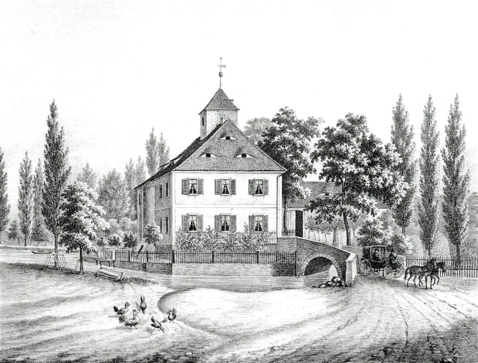 Kahnsdorf Gutshaus 1850