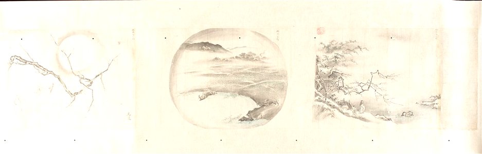 Kano Tan'yū - Connoisseur's Sketchbook by Kano Tan'yū (Tan'yū shukuzu) - 1985.499.2 - Harvard Art Museums