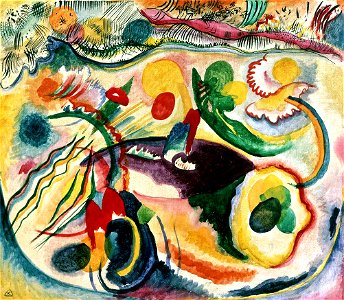 Kandinsky - On the Theme of the Last Judgement, 1913