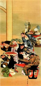 Kan U kappi-zu by Katsushika Ōi