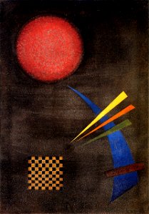 Kandinsky - Moderatly (also known as Gemassigt), 1925