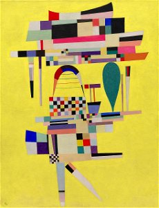 Kandinsky - Yellow Painting, 1938