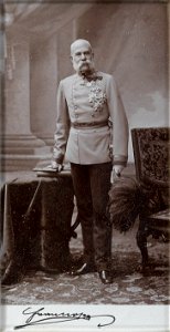Kaiser Franz Joseph I von Österreich Geschenkporträt. Free illustration for personal and commercial use.
