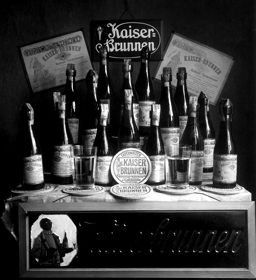 Kaiserbrunnen mineral water 1918
