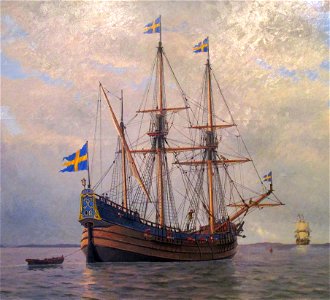 Kalmar Nyckel by Jacob Hägg cropped