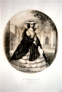 Kaiserin Elisabeth Dauthage Litho 01