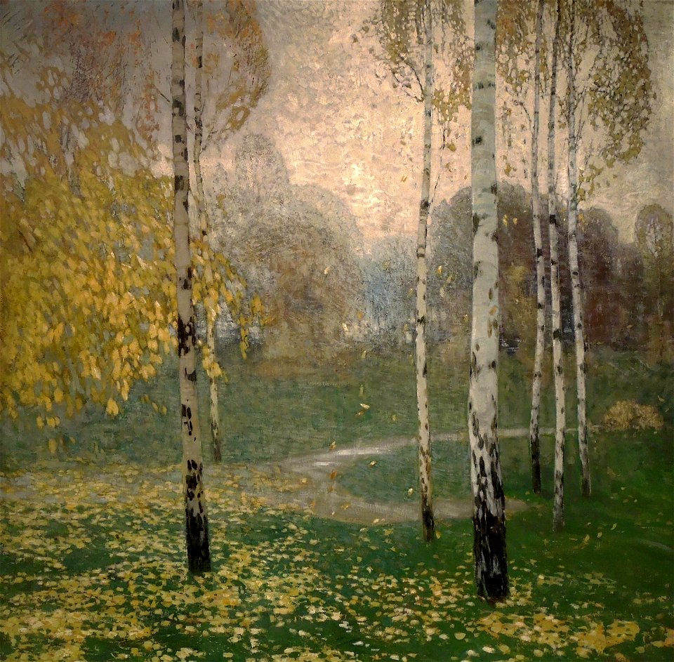 Alois Kalvoda - Birch Trees