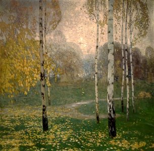 Alois Kalvoda - Birch Trees