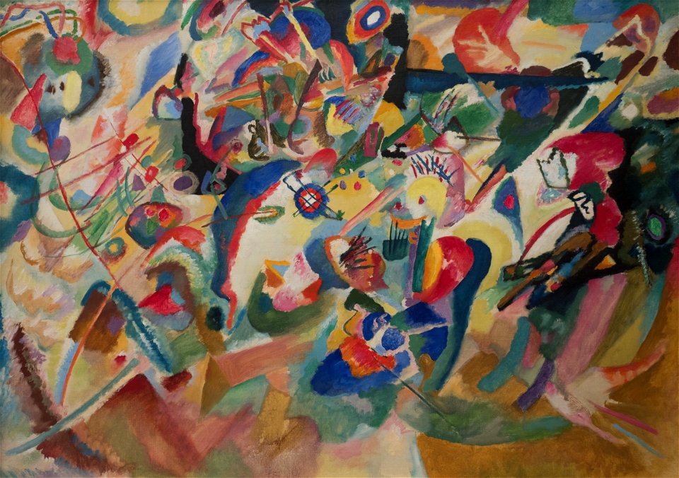 Kandinsky - Entwurf 3 zu Komposition VII PA291217