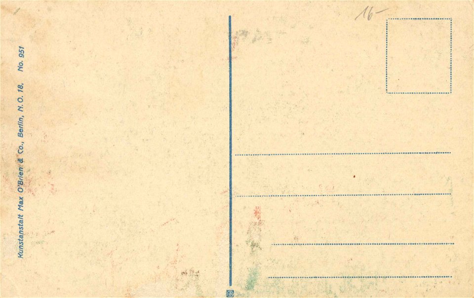 Kalkberge (Mark), Brandenburg - Tiefbau mit Aufzug (back) (Zeno Ansichtskarten)