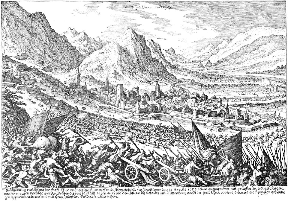 Kampf Praettigauer Chur 1622