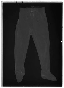 Kalsonger som tillhört Karl XIV Johan, 1817-1844 - Livrustkammaren - 78919-negative