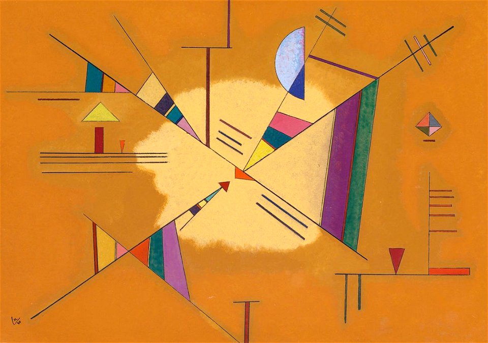 Kandinsky - Diagonal, 1930