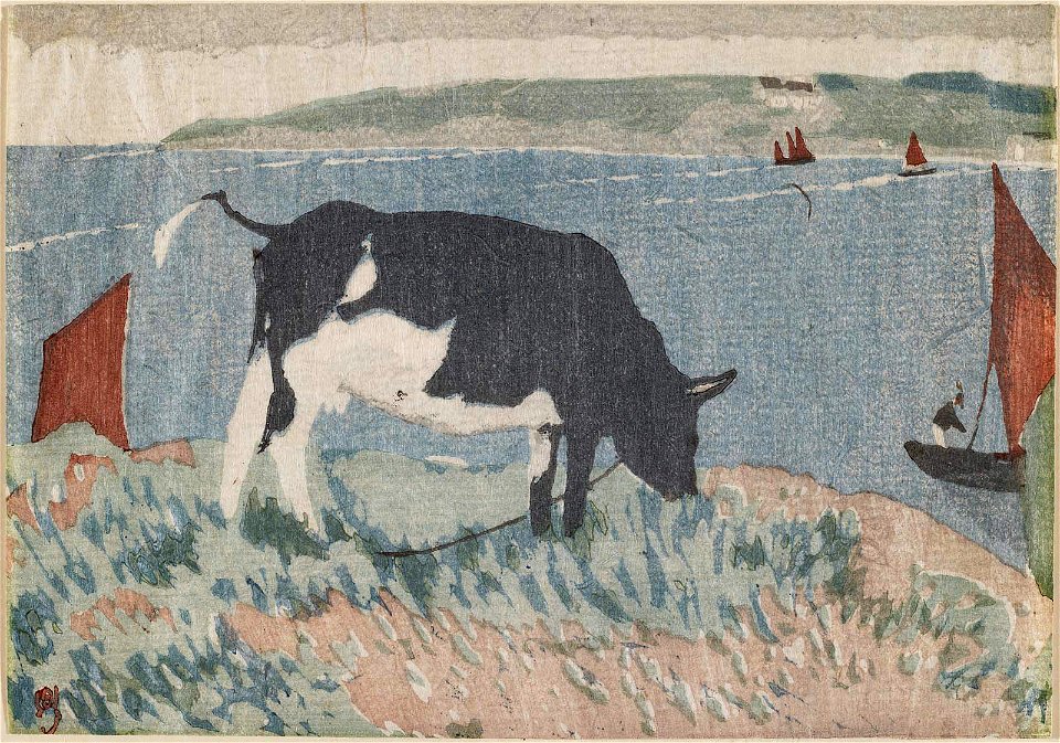 Kanae Yamamoto (1915) Cow