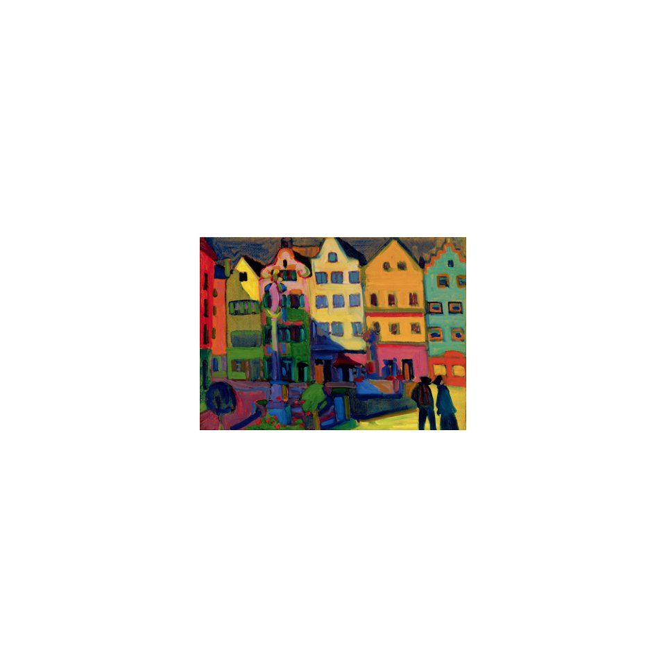 Kandinsky - WEILHEIM - MARIENPLATZ, 1909, R318