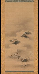 Kano Tan'yū - Landscape in Moonlight - 1975.268.51 - Metropolitan Museum of Art