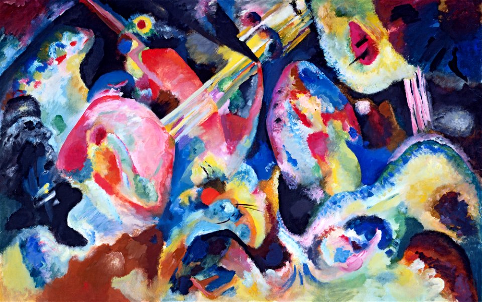 Kandinsky - Improvisation Sintflut, 1913