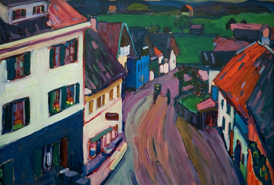 Kandinsky - Blick aus dem Fenster des Griesbräu PA291104