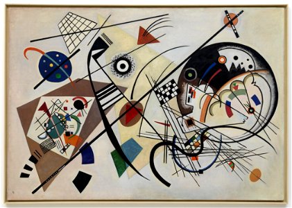 Kandinsky - Durchgehender Strich, 1923