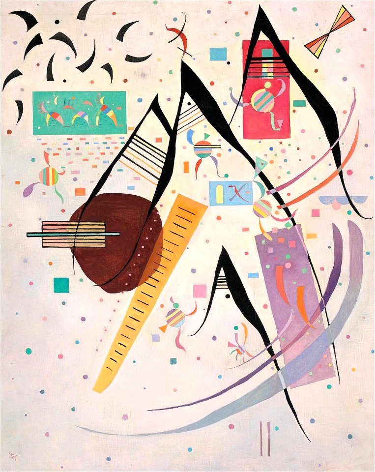 Kandinsky - Black Points, 1937