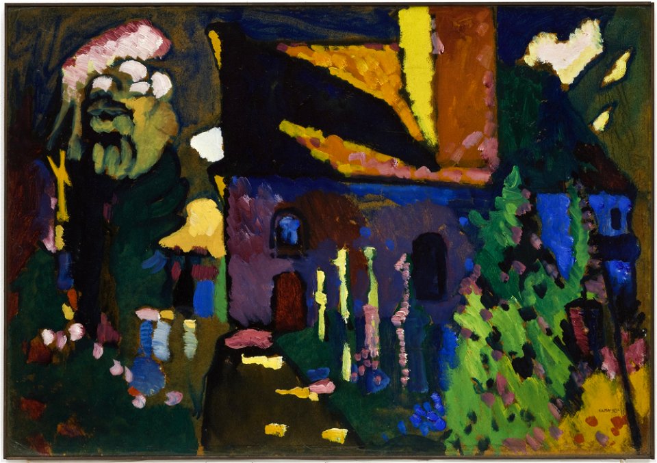 Kandinsky - Church at Murnau (Kirche in Murnau), 1909