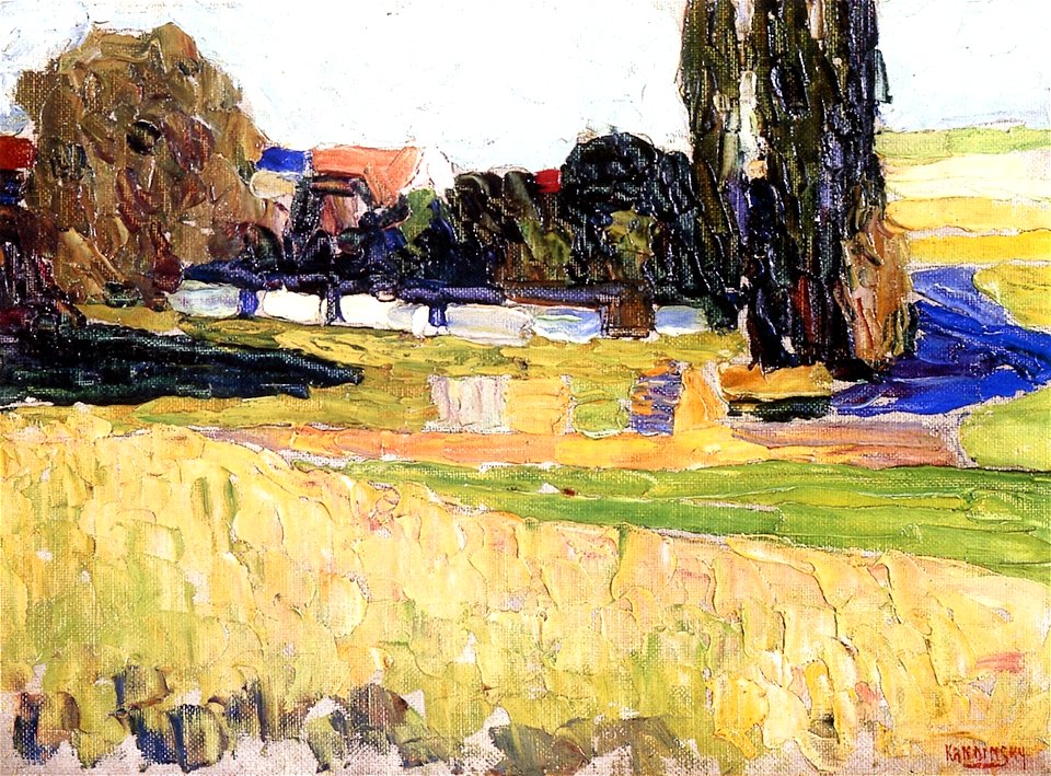 Kandinsky - Kallmunz - Sunset, 1903