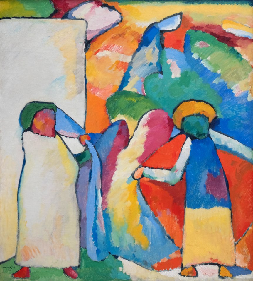 Kandinsky - Improvisation 6 (Afrikanisches) PA291111
