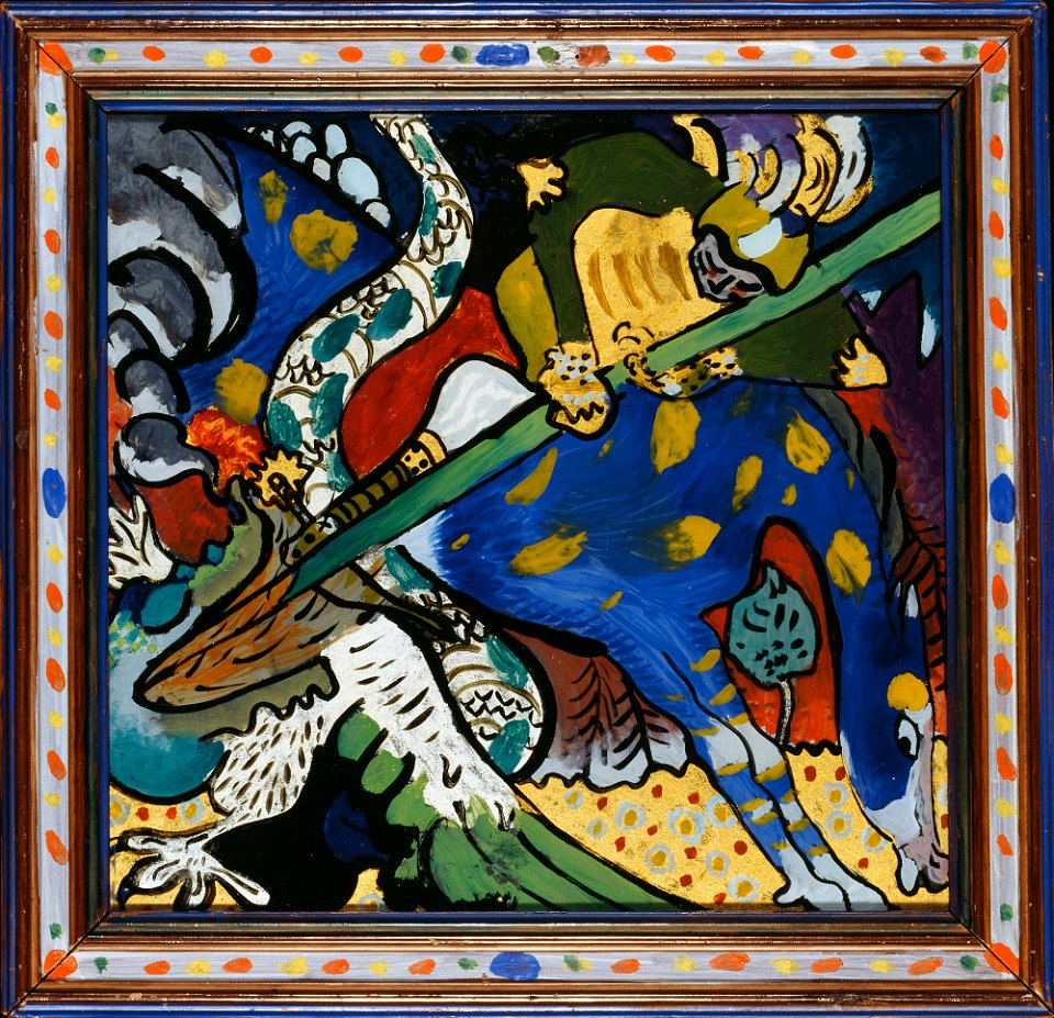 Kandinsky - Heiliger Georg I, 1911