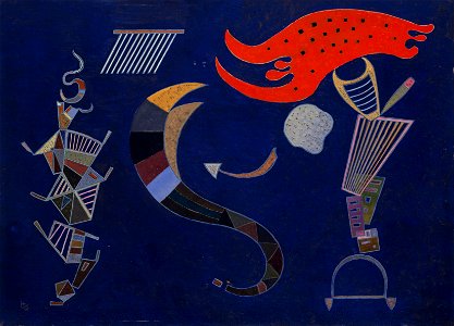 Kandinsky - La flèche, 1943 (Februar)