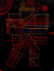 Kandinsky - Colored Sticks, 1928