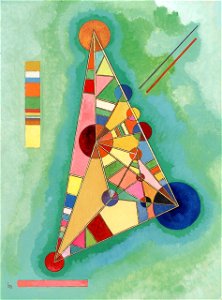 Kandinsky - Multi Colored Triangle, 1927