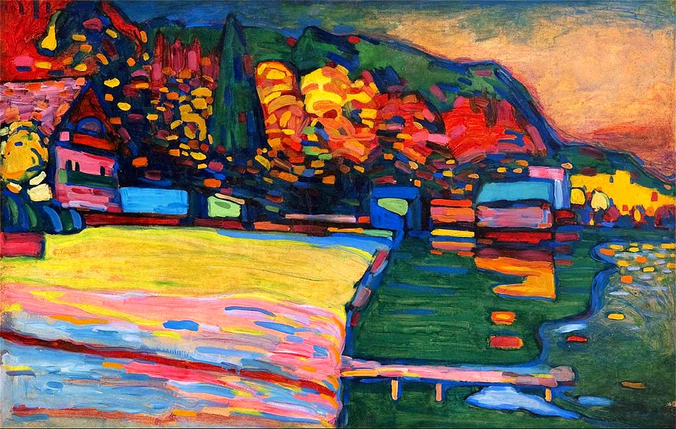 Kandinsky - Lake Starnberg, 1908