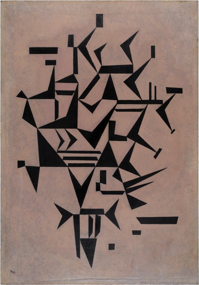 Kandinsky - Lightly Touching also known as Lightly Touched, 1931