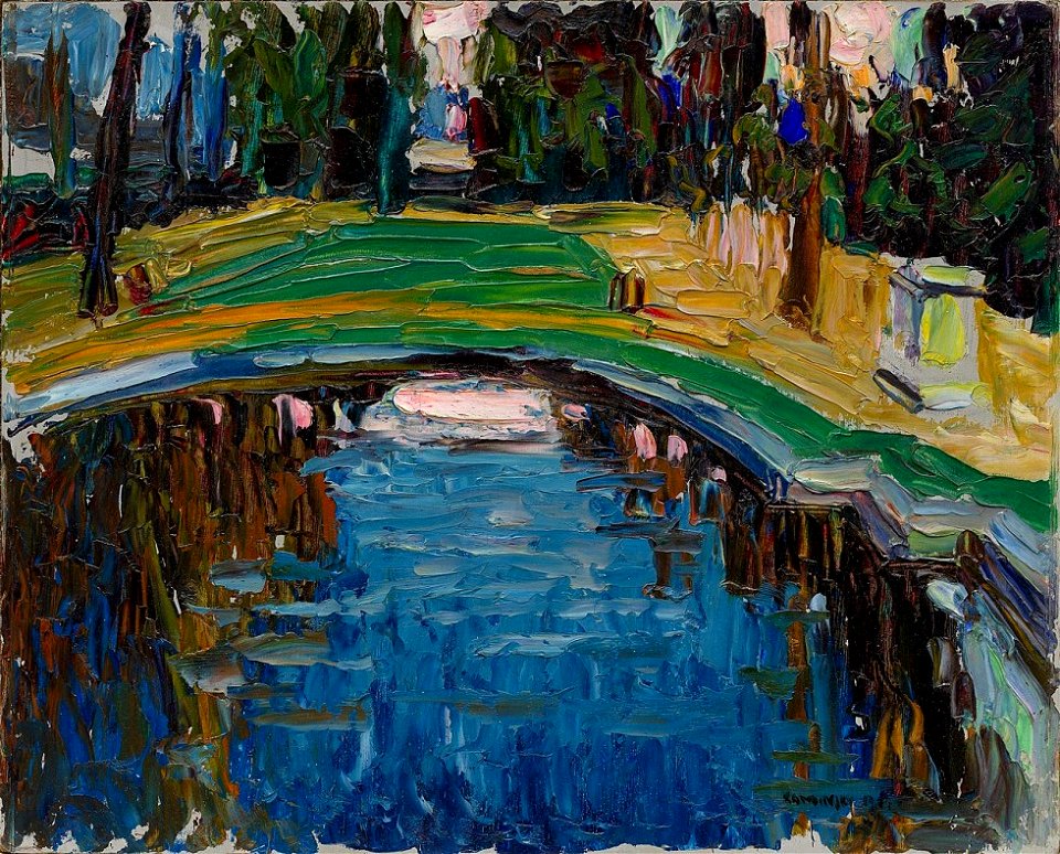 Kandinsky - Pond in the Park, ca. 1906