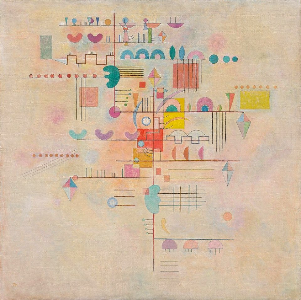 Kandinsky - Graceful Ascent, 1934