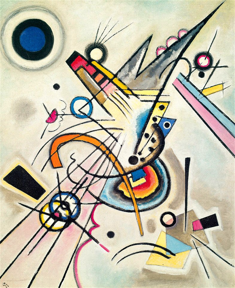 Kandinsky - Diagonal, 1923