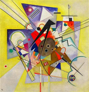 Kandinsky - Yellow Accompaniment, 1924