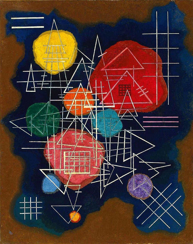 Kandinsky - Veiled Glow, 1928