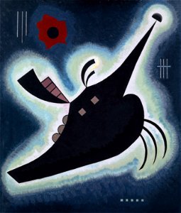 Kandinsky - Spitzes Schwarz, 1931 (Januar)