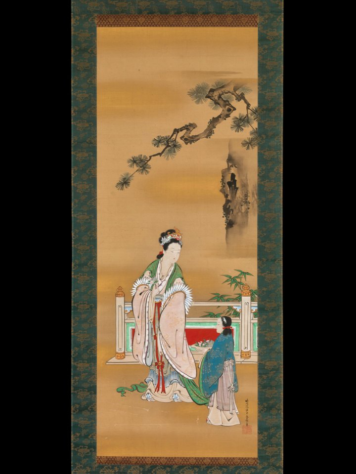Kano Osanobu - Queen Mother of the West - 36.100.99 - Metropolitan Museum of Art