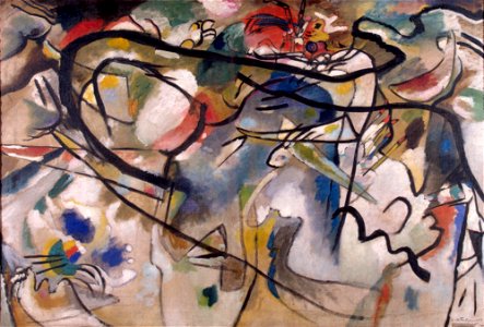 Kandinsky - Sketch for Composition V, 1911