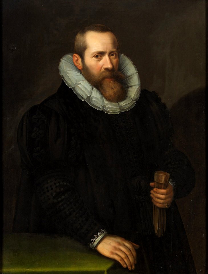 Karel van Mander - Männliches Bildnis - GG 809 - Kunsthistorisches Museum
