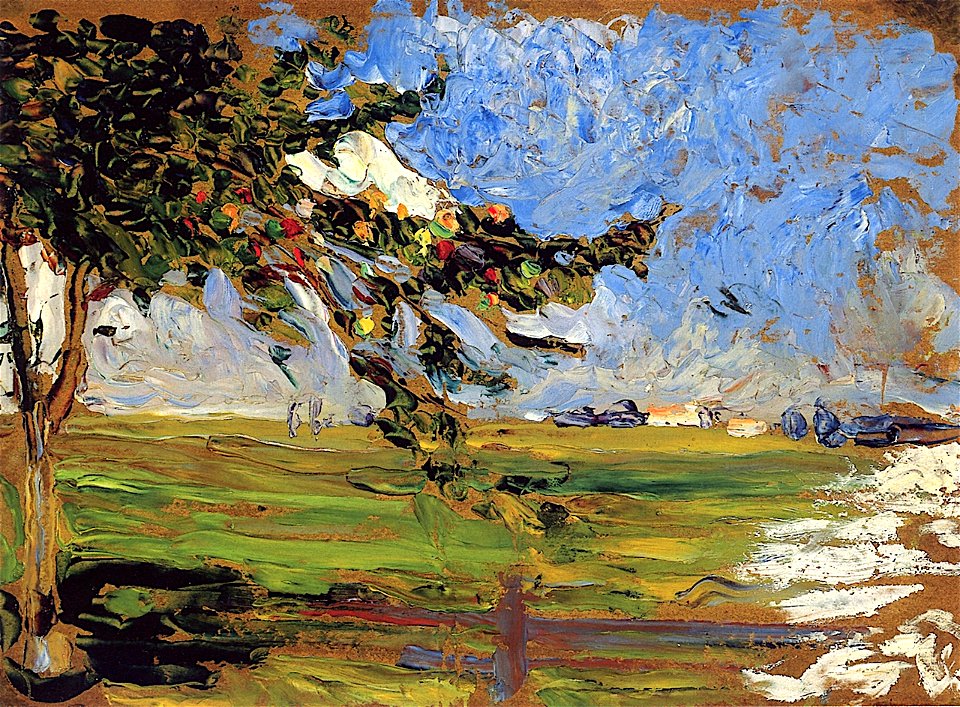 Kandinsky - Landscape with Apple Tree, 1906