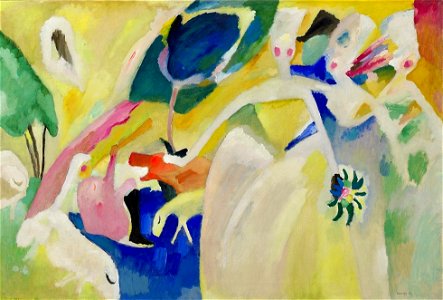 Kandinsky - Pastorale, February 1911
