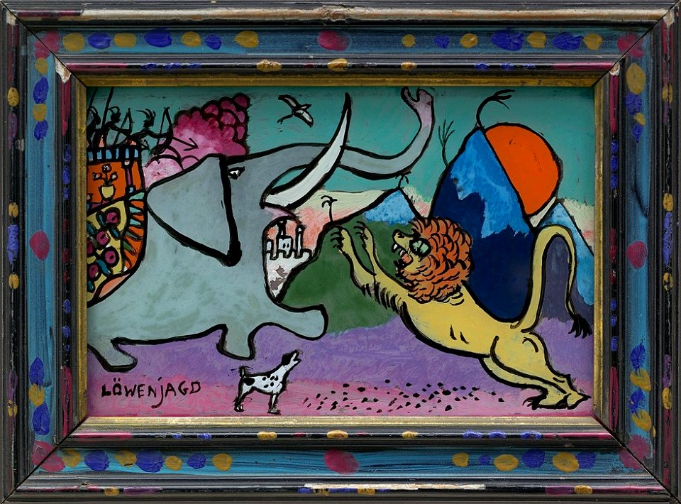 Kandinsky - Lion Hunt, 1911