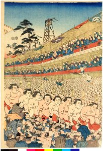 Kanjin osumo dohyo-iri (BM 2008,3037.20803)